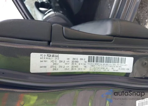 2015 Jeep Grand Cherokee High Altitude из США, поврежденный, VIN 1C4RJFCG0FC192348